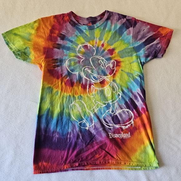 Disney Resort Tie-Dye Kids Shirt Size S - Picture 1 of 9